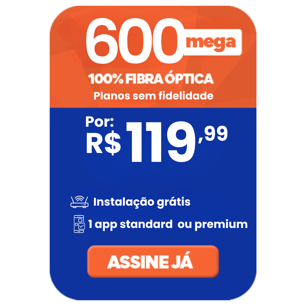 Plano 600 Mega Fidelidade
